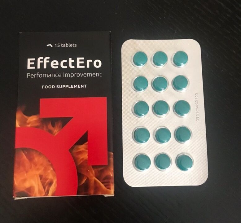 Zdjęcie tabletek na poprawę libido EffectEro, doświadczenie w stosowaniu